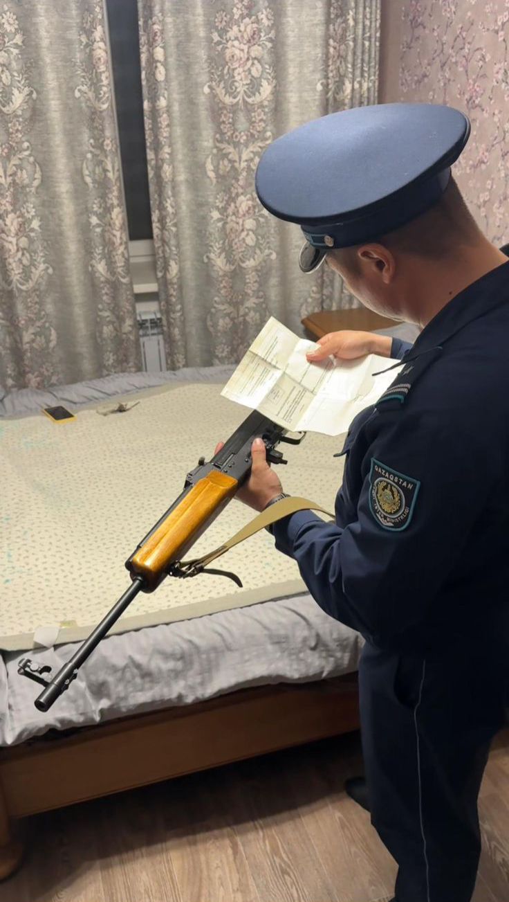 ШҚО-да «Қару» жедел-профилактикалық іс-шарасы қорытындыланды