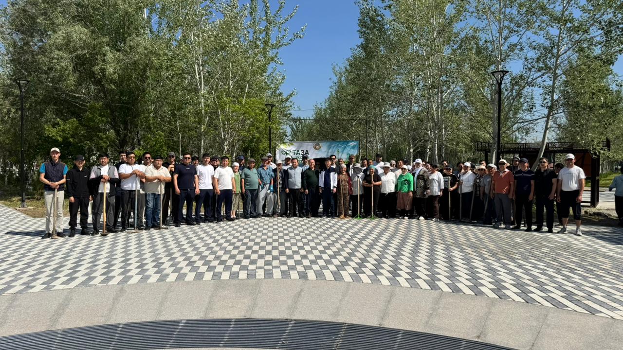 МАҚТААРАЛДА «ЖАСЫЛ БОЛАШАҚ» АКЦИЯСЫ АЯСЫНДА АУҚЫМДЫ СЕНБІЛІК ӨТТІ