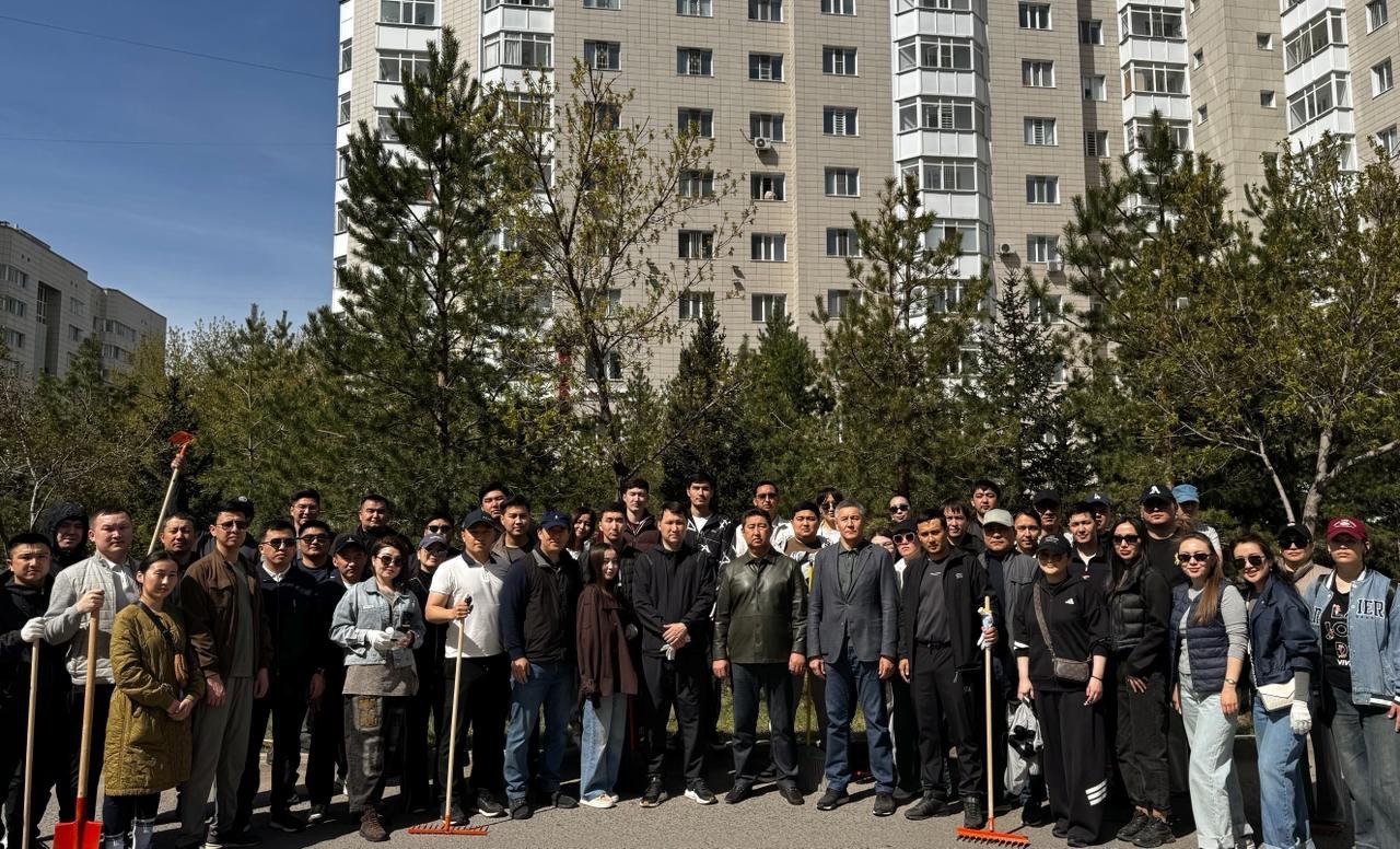 Ауыл шаруашылығы министрлігі қызметкерлері «Таза Қазақстан» акциясы аясында жалпықалалық сенбілікке қатысты