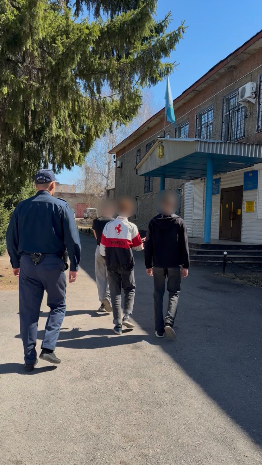 Шемонаихада полиция қоғамдық тәртіптің бұзылуын тоқтатты