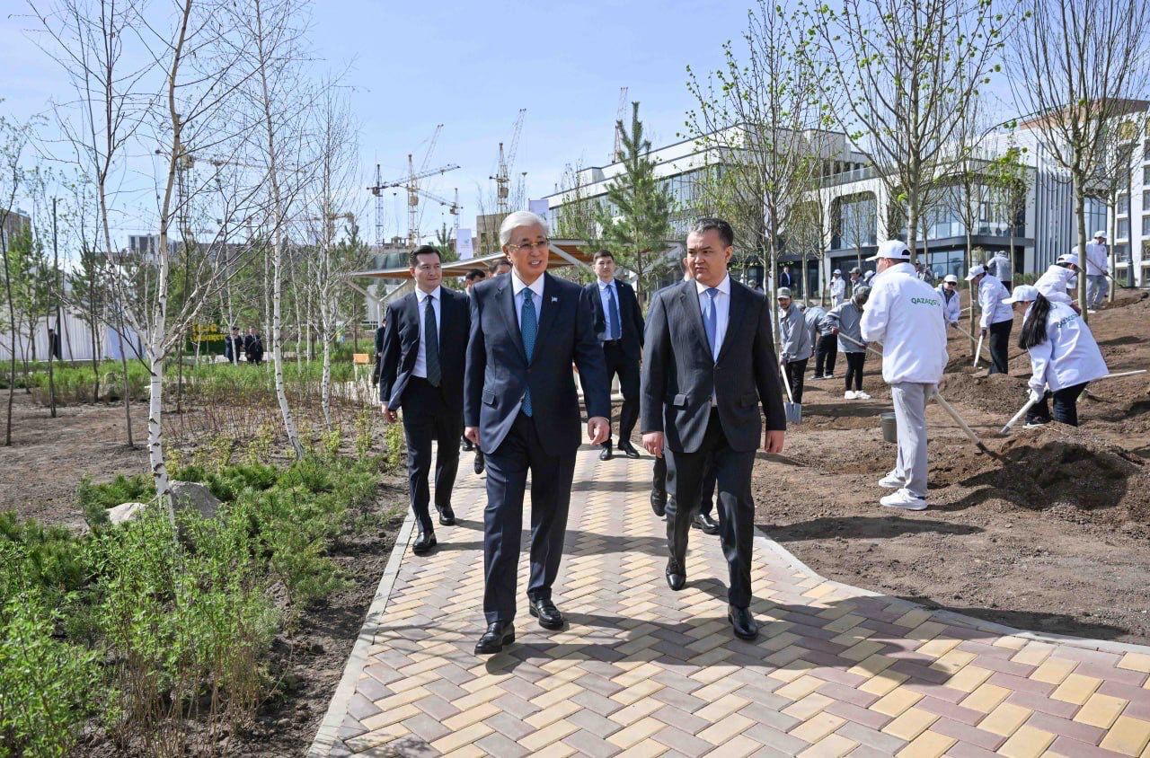 Астана әкімі қаланы абаттандыру жоспары туралы айтты