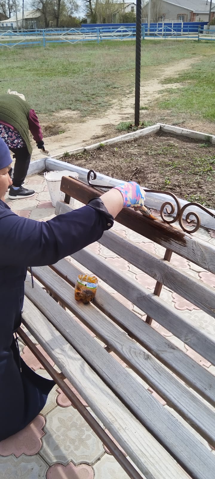 Орталық саябаққа сенбілік ұйымдастырылды