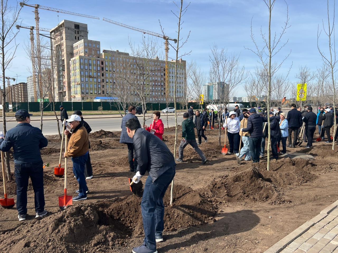 Астанада «Таза Қазақстан» ауқымды акциясы өтіп жатыр