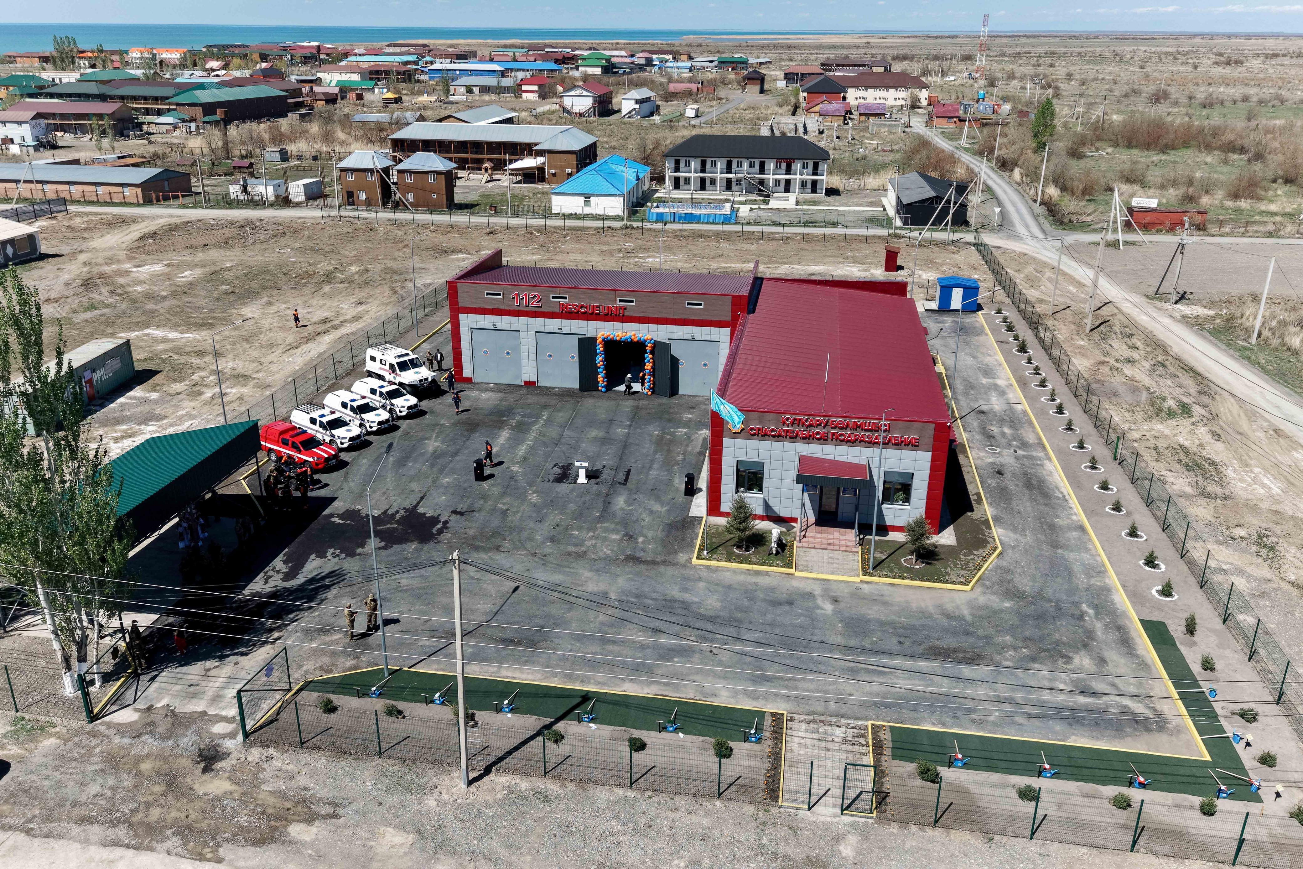 Алакөл жағалауында әмбебап құтқару бөлімшесі ашылды