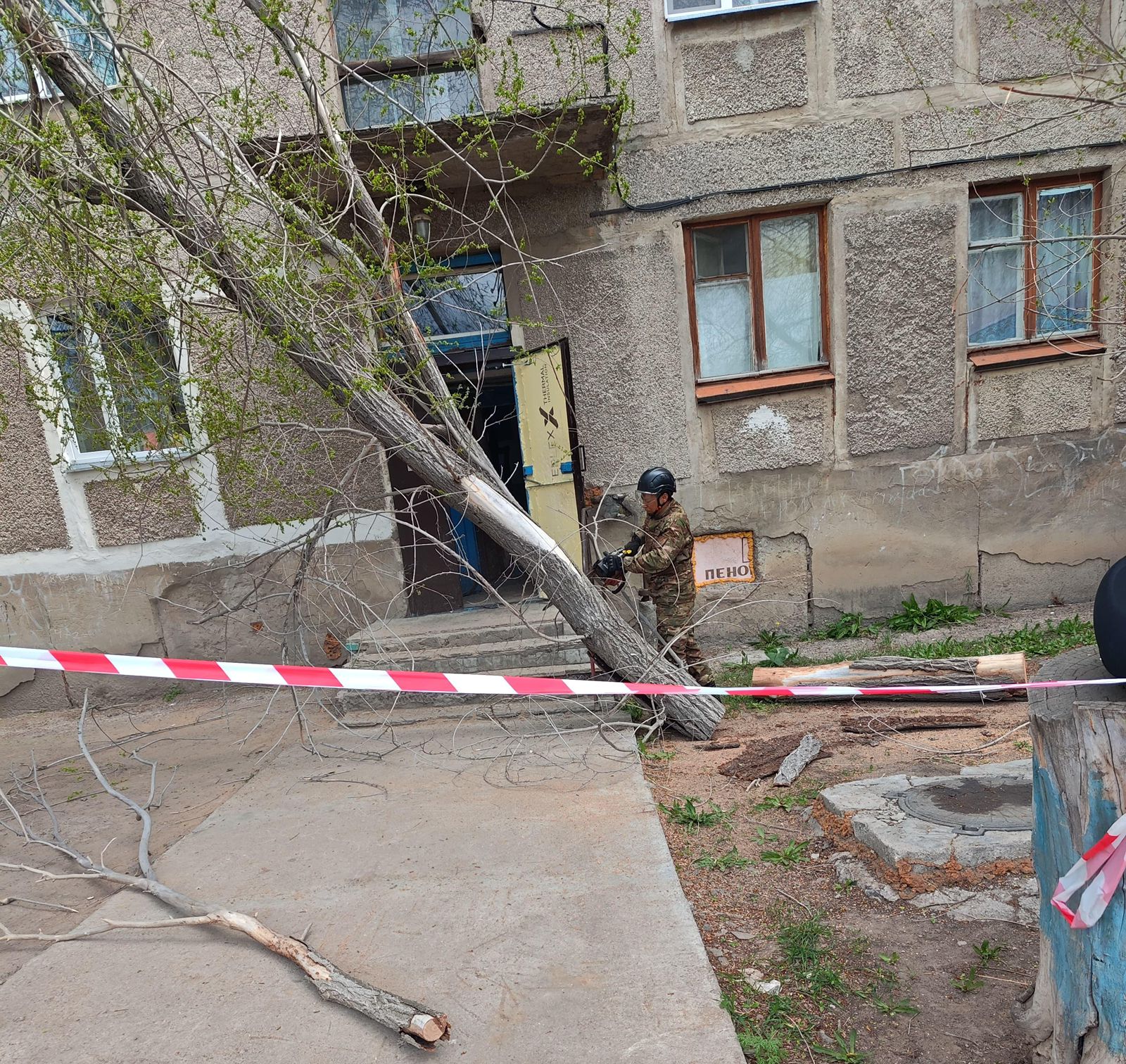 Последствия непогоды в Карагандинской области