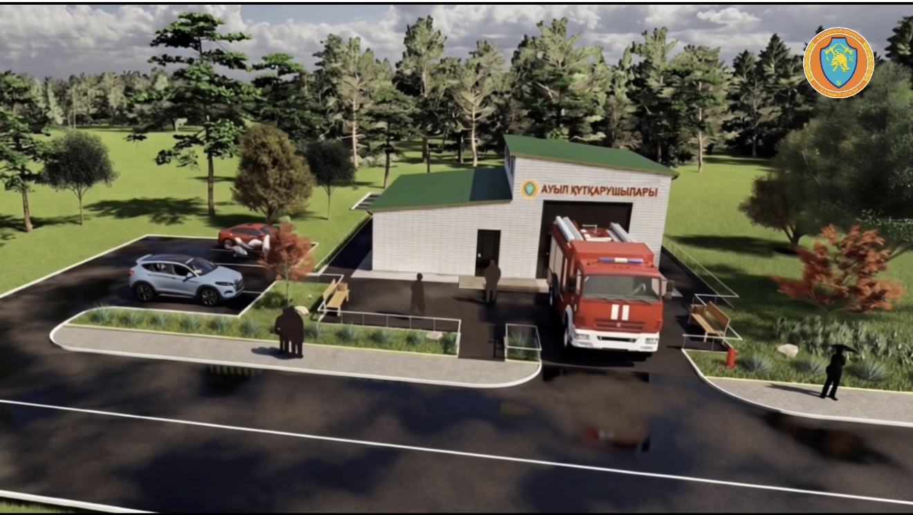 Ақтөбе облысында ауылдарда өрт сөндіру пункттері салынып жатыр