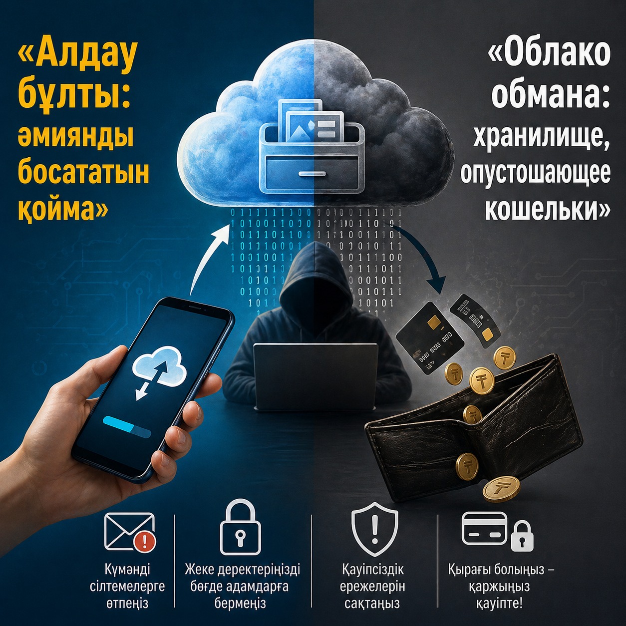 Баспасөз релизі  «Алдау бұлты: әмиянды босататын қойма»