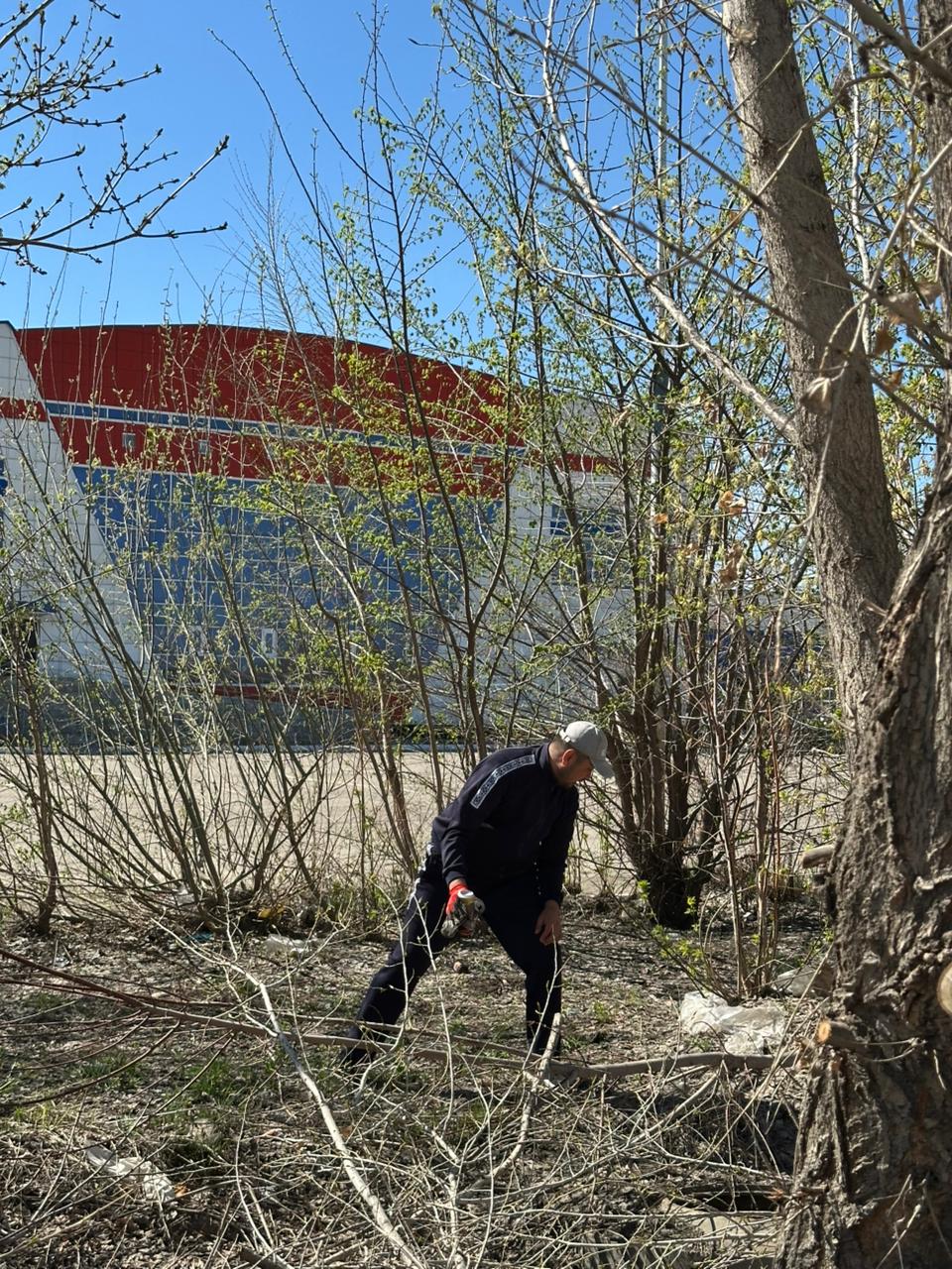 ТАЗА ҚАЗАҚСТАН: СПОРТ БАСҚАРМАСЫНЫҢ ҰЖЫМЫ ҚАЛА ТАЗАЛЫҒЫНА ҮЛЕС ҚОСТЫ