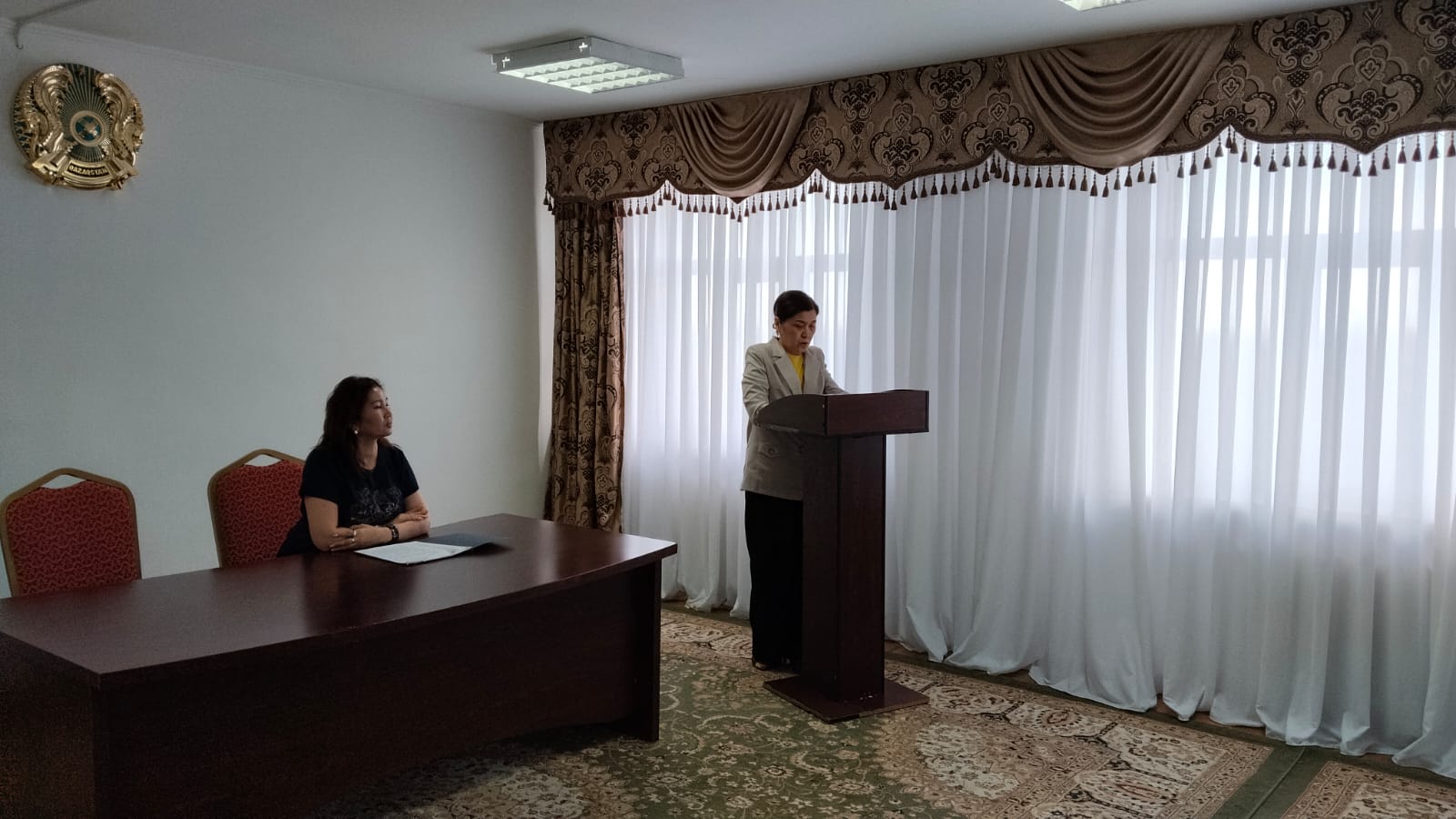 Халықты әлеуметтік қорғау саласындағы реттеу және бақылау комитетінің Қызылорда облысы бойынша  департамент қызметкерлеріне «Мемлекеттік қызметшілер арасында сыбайлас жемқорлыққа қарсы іс-қимыл саласындағы заңнаманың талаптарын сақтауға бағытталған» түсіндіру іс-шараларын жүргізу мақсатында   құқықтық оқу өткізілді.