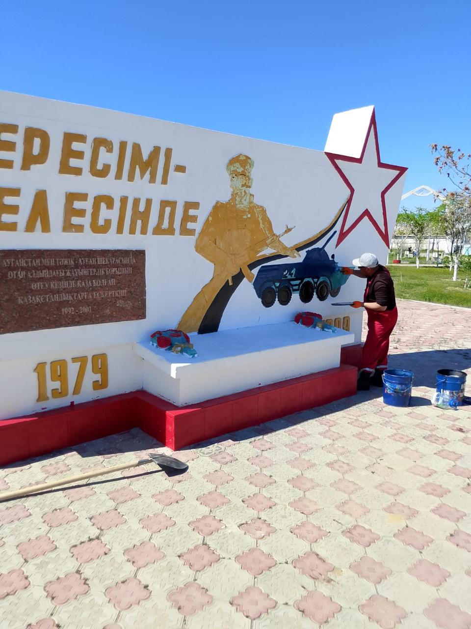 Ход работ по благоустройству