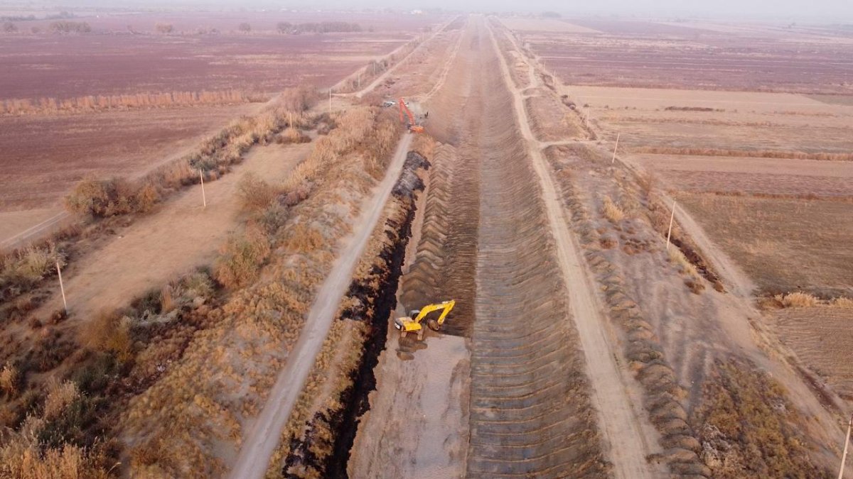Қазақстанда каналдарды механикалық тазалау қарқыны үш еседен астам өсті.