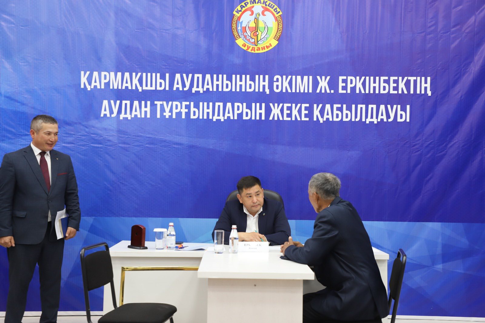 Қуаңдарияда өткен қабылдауда тұрғындардың мәселесі тыңдалды