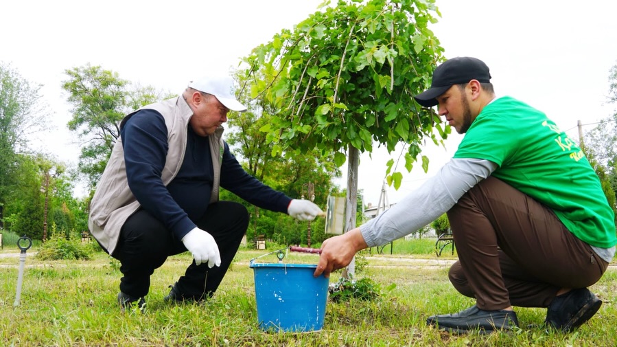 КЕЛЕСТЕ КӨРКЕЙТУ ЖҰМЫСТАРЫ ЖҮРДІ