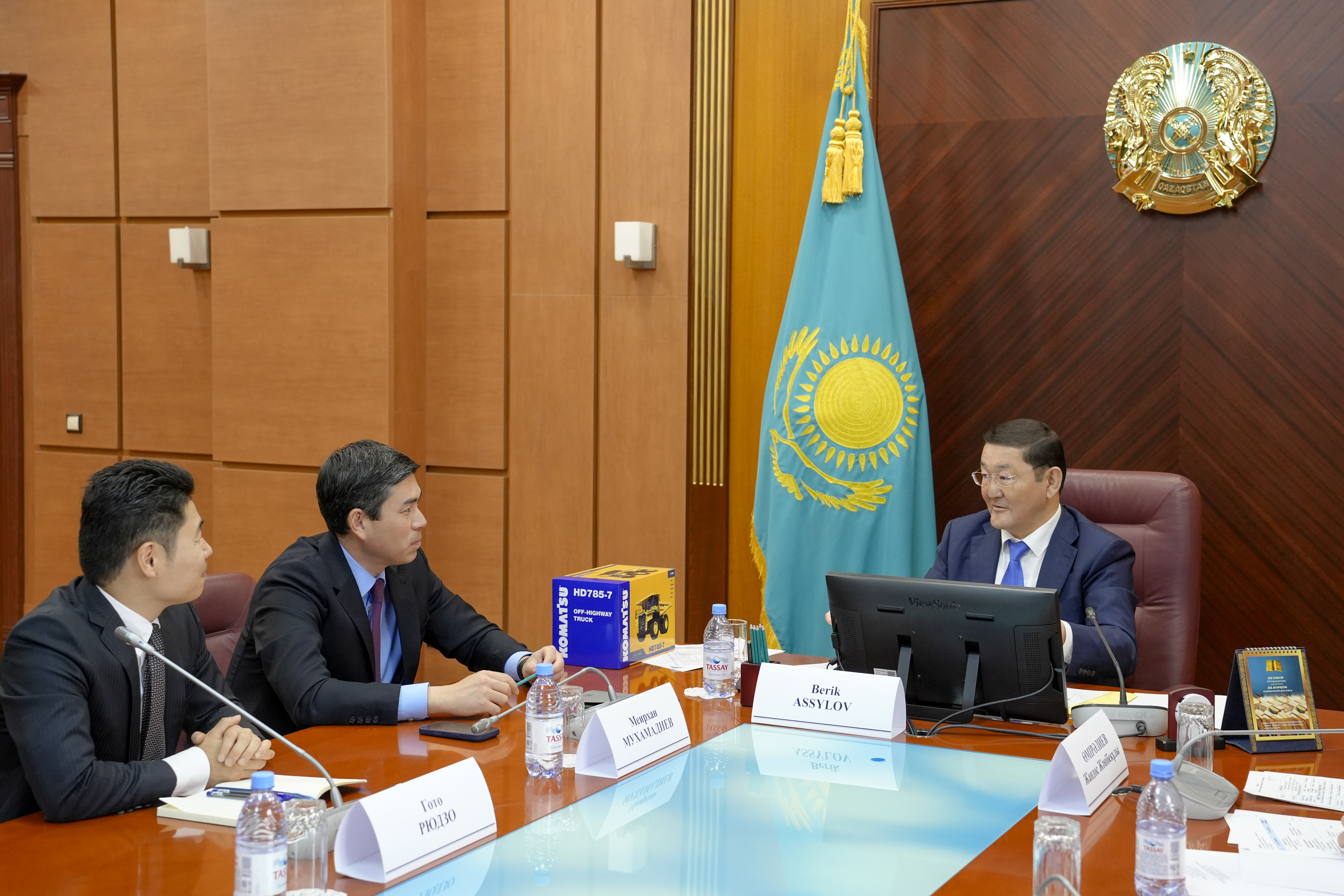 Бас Прокурор Қазақстандағы Америкалық сауда палатасы өкілдерін және ірі инвестор компанияларды қабылдады