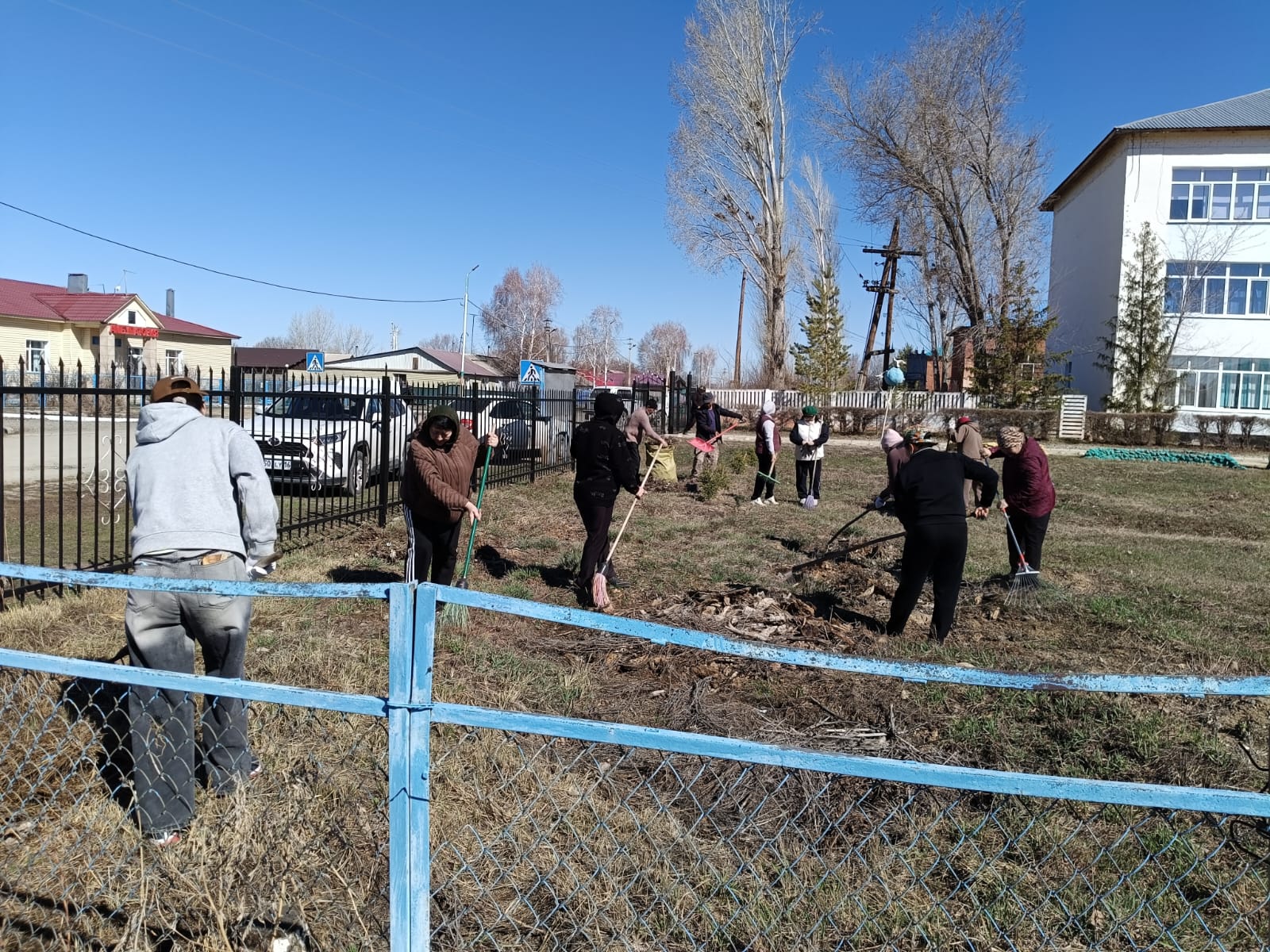 "Таза Қазақстан" акциясы аясында сенбілік жұмыстары жүргізілді