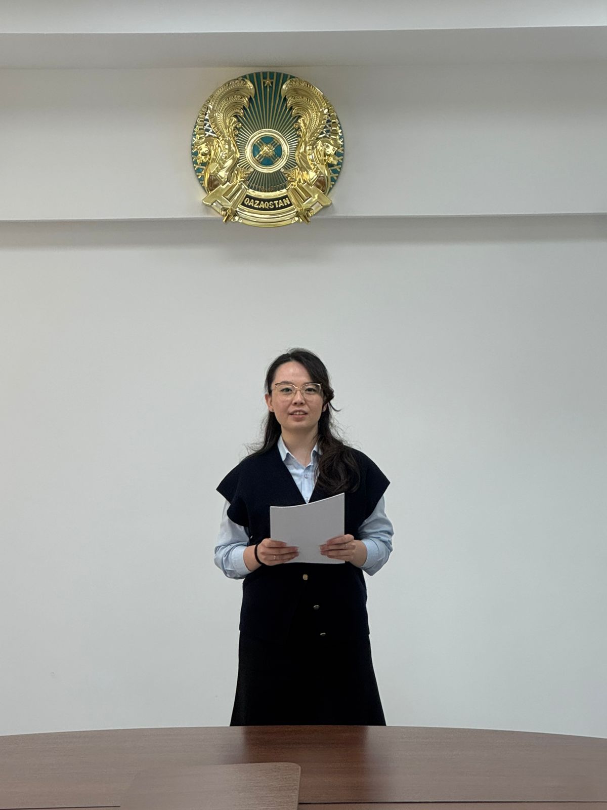 Встреча с молодыми государтсвенными служащими Департамента юстиции