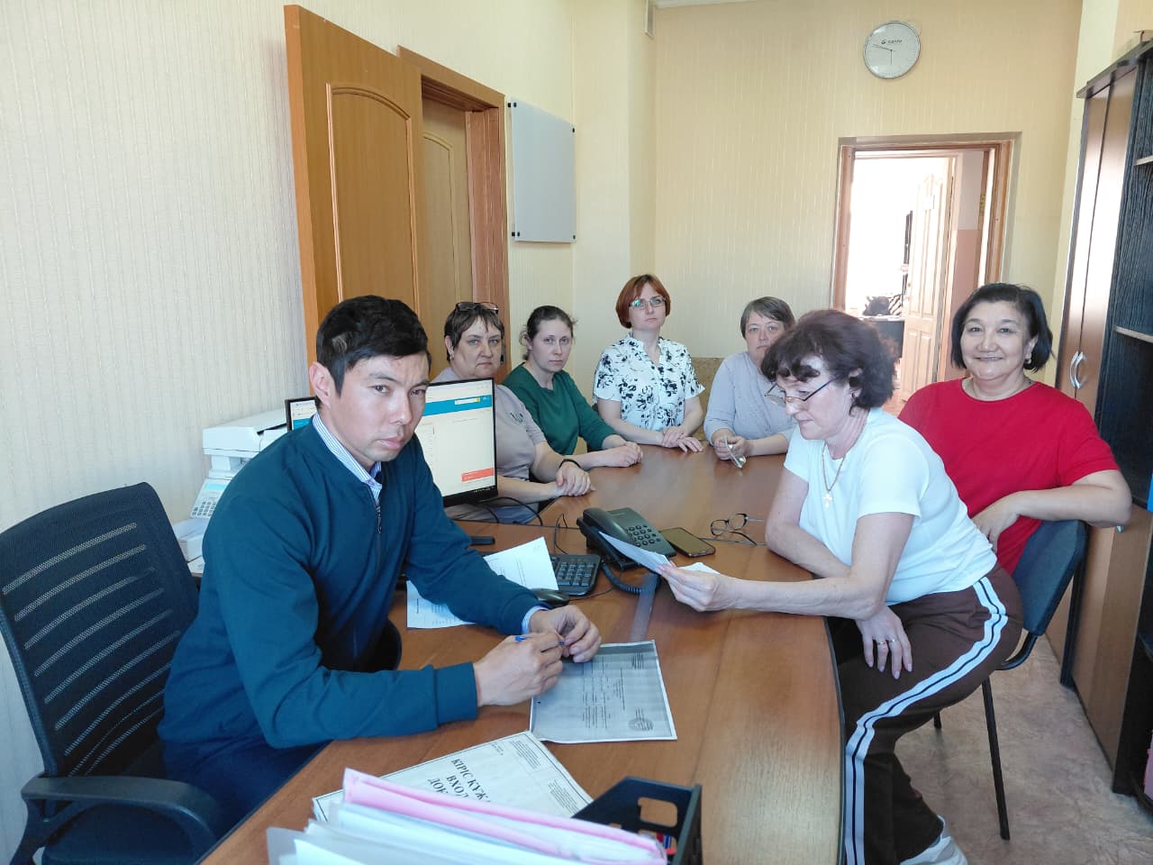 СЕРЕБРЯНСК ҚАЛАЛЫҚ АУРУХАНАСЫНДА ЕҢБЕК ЗАҢНАМАСЫН ТҮСІНДІРУ БОЙЫНША КЕЗДЕСУ ӨТТІ