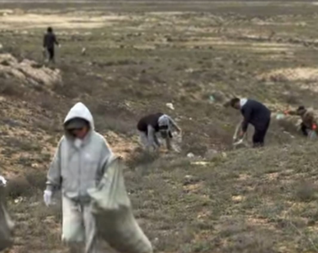 Таза Қазақстан: Қарақия ауданында кешенді тазалық жұмыстары жалғасуда