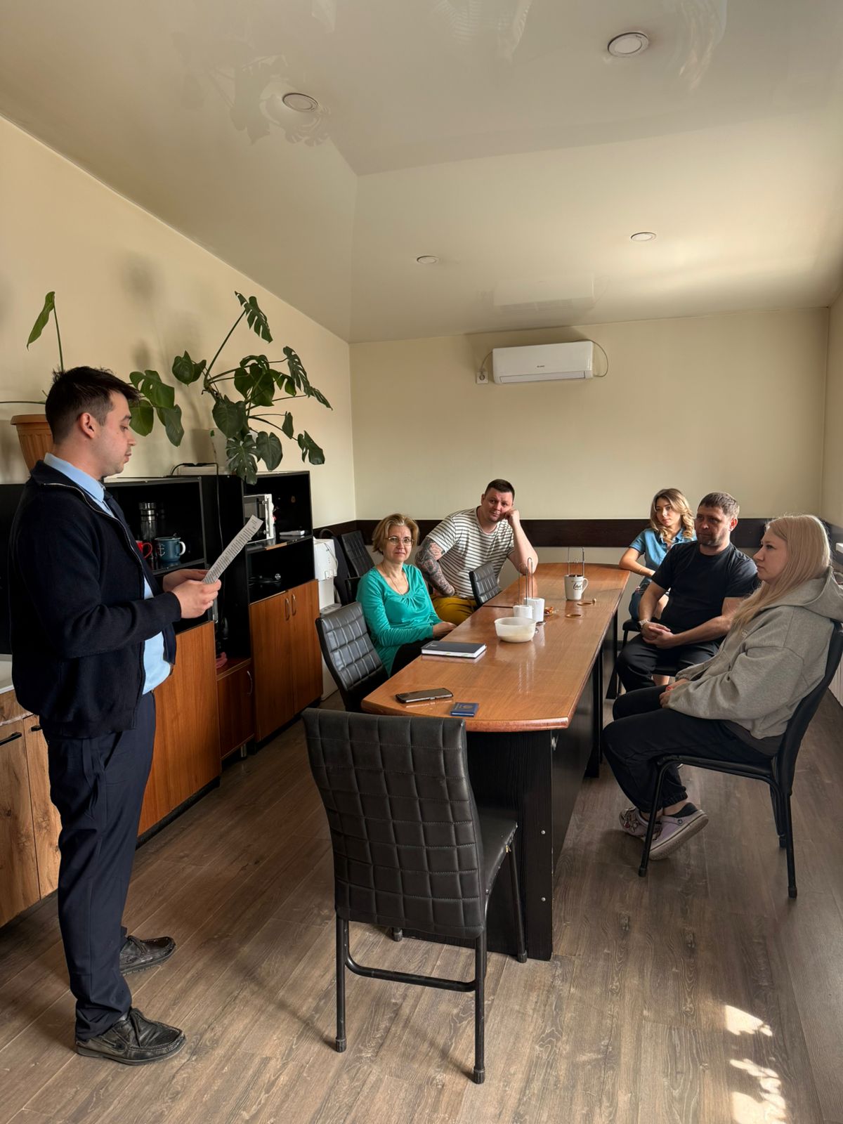 «ВЭС ЭНЕРГО» ЖШС-ДА ЕҢБЕК ЗАҢНАМАСЫ МӘСЕЛЕЛЕРІ БОЙЫНША КЕЗДЕСУ ӨТТІ