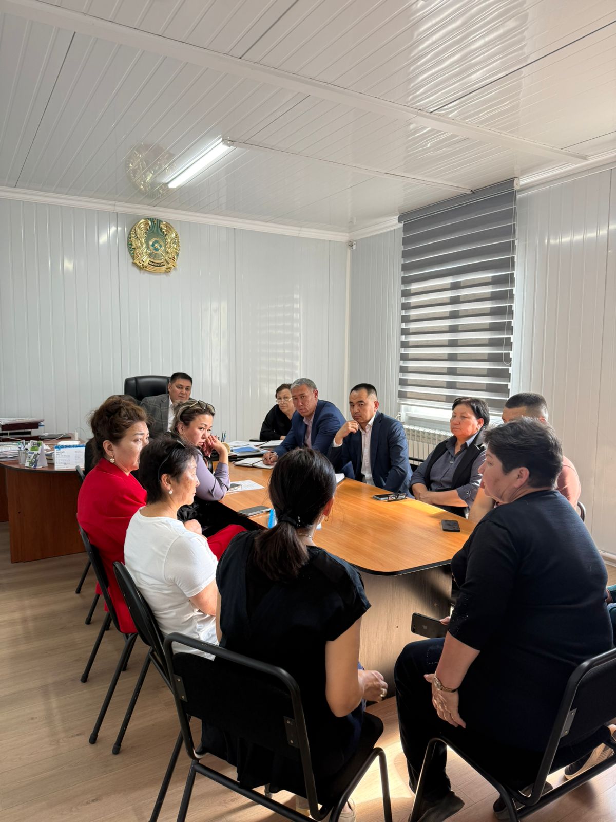 Ескелді ауылдық округі активінің отырысы