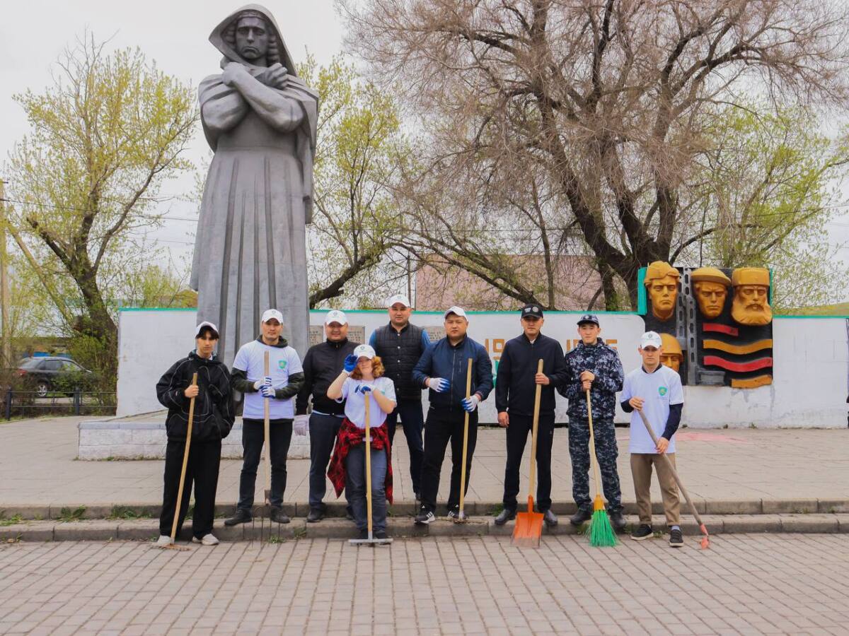ШҚО-да “Таза Қазақстан” ауқымды экологиялық акциясы жалғасып жатыр