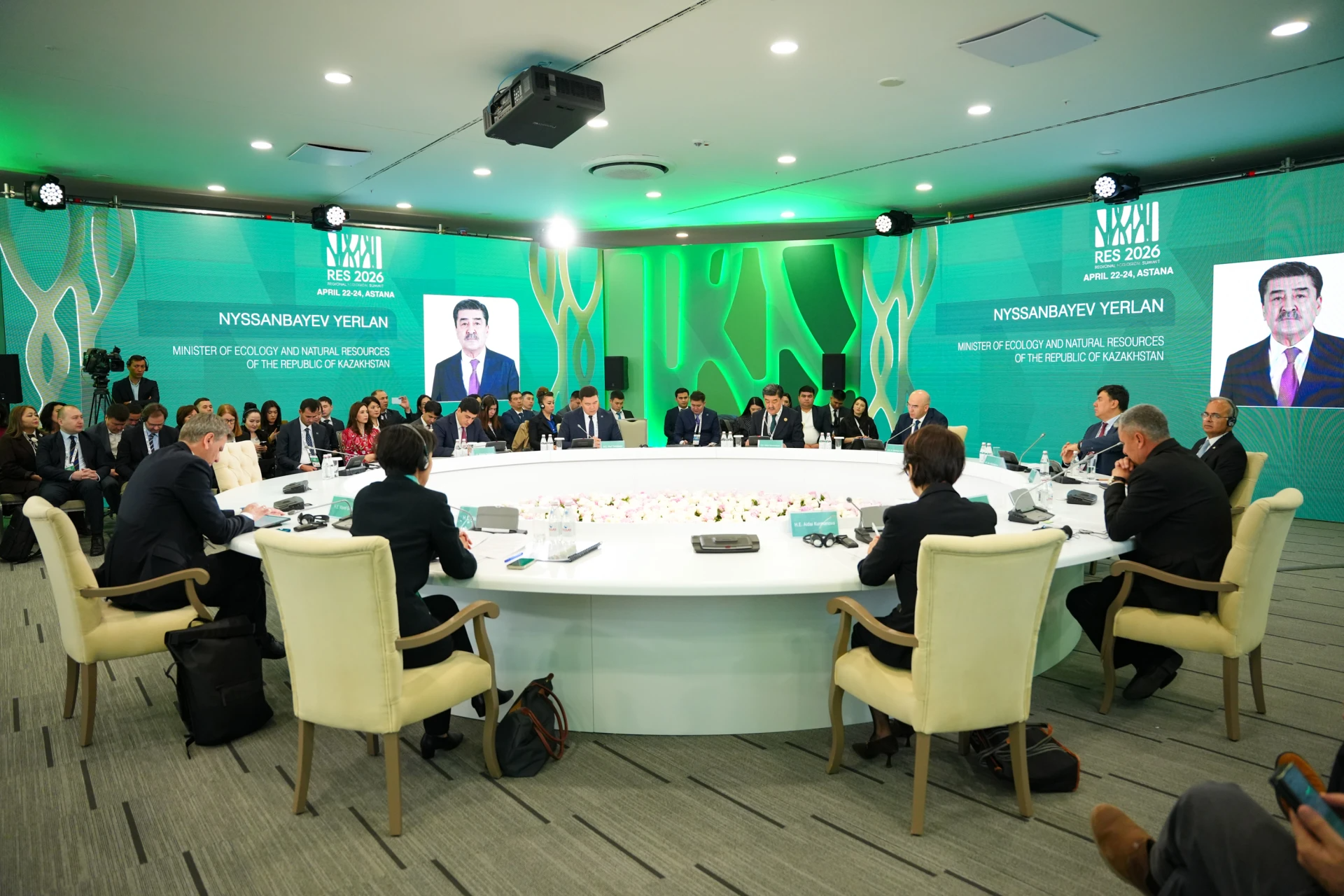 ЭЫҰ шеңберіндегі экологиялық ынтымақтастық платформасы бойынша жоғары деңгейдегі 1-ші диалог