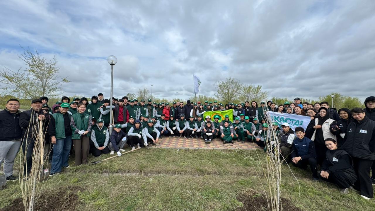 “Таза Қазақстан” экологиялық акциясы аясында республикалық ағаш егу акциясы өтті