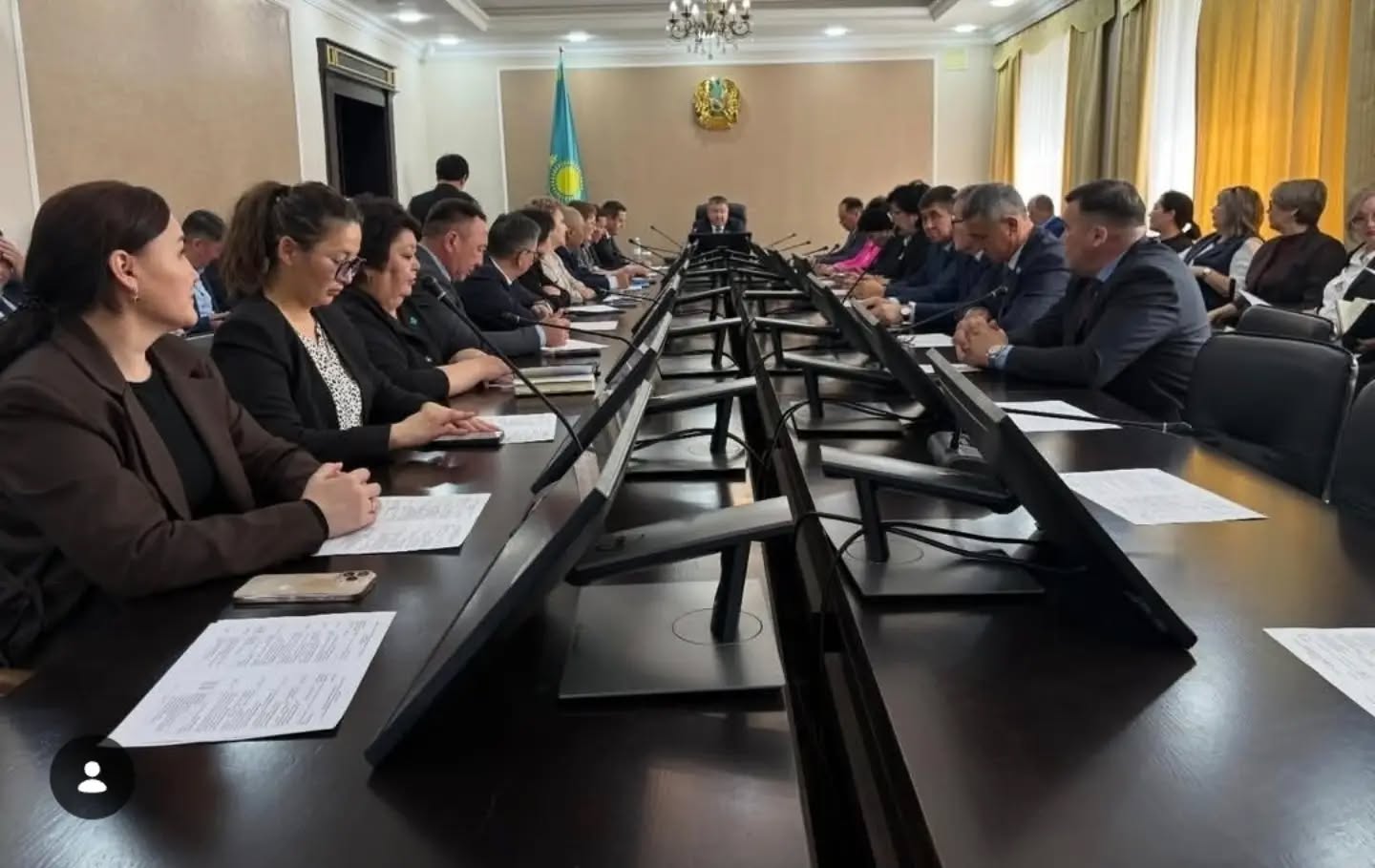 Приняла участие в заседании Координационного совета маслихатов в Кокшетау.