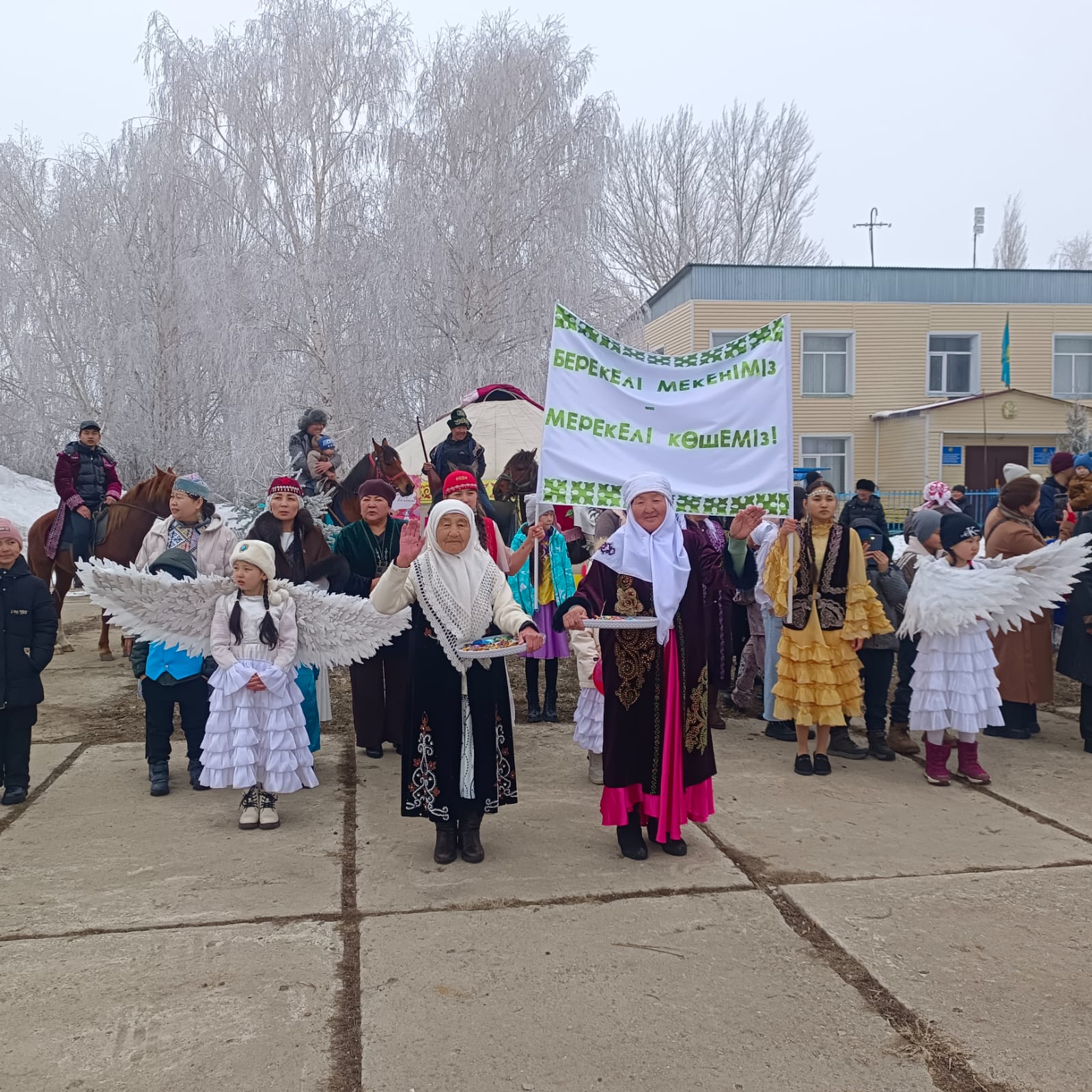 Сарыөлең ауылдық округте Әз Наурыз мейрамы кең көлемде аталып өтті.