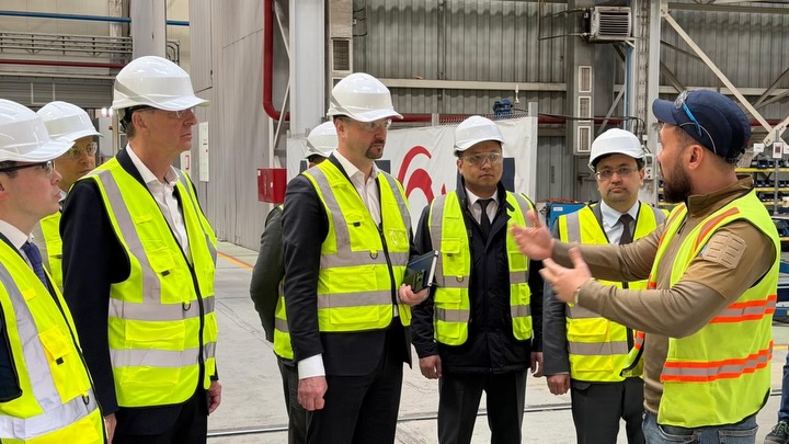 Елордадағы өндірістік кәсіпорындаға Ost-Ausschuss der Deutschen Wirtschaft өкілдері барды