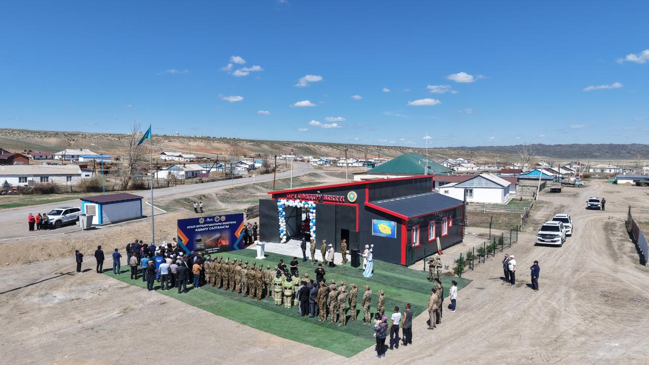 ТЖМ басшысы Қызылкесік ауылында 169-шы «Ауыл құтқарушылары» пунктін іске қосты