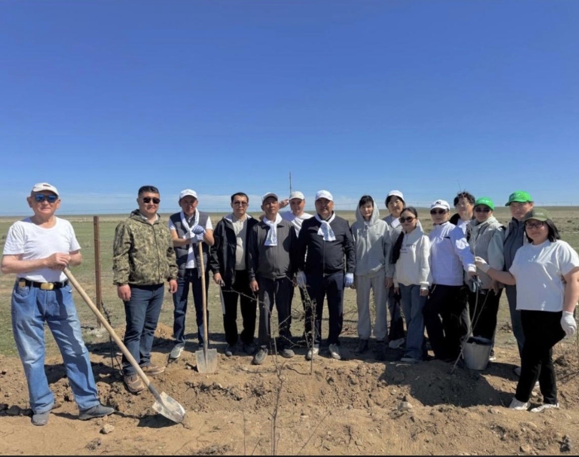 Тарбағатай ауданында тал егу акциясы өтті.