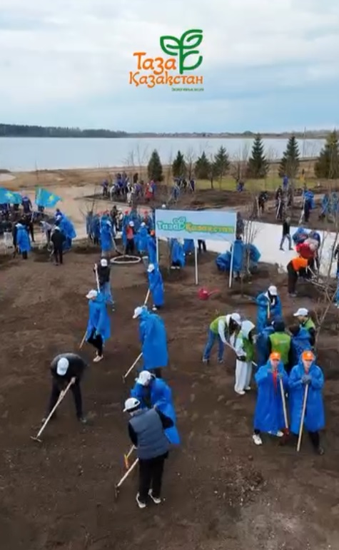 Қалада «Таза Қазақстан» республикалық экологиялық акциясы өтті
