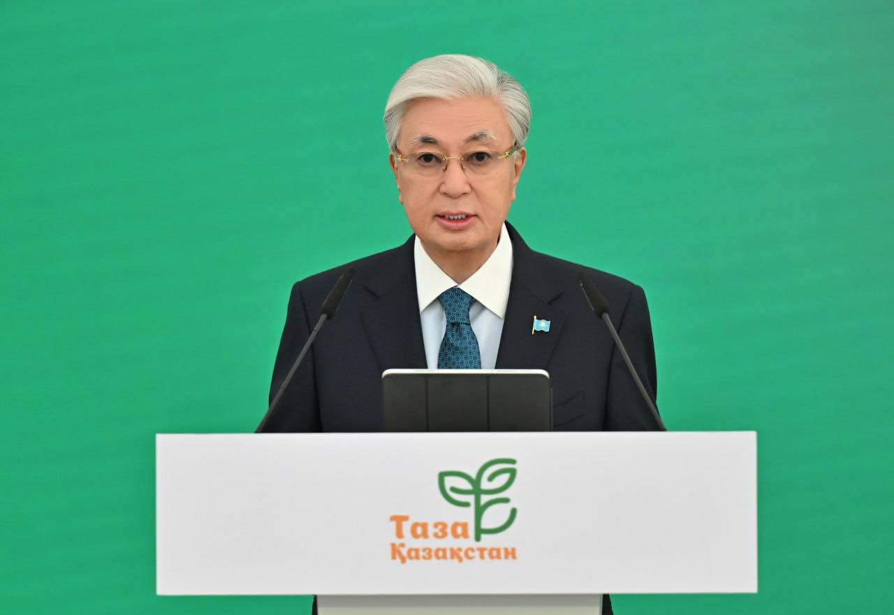 Акция барысында Президент Қасым-Жомарт Тоқаев сөз сөйлеп, екі жыл бұрын тағылымы мол, мән-мазмұны айрықша «Таза Қазақстан» жалпыұлттық акциясы басталғанын айтты