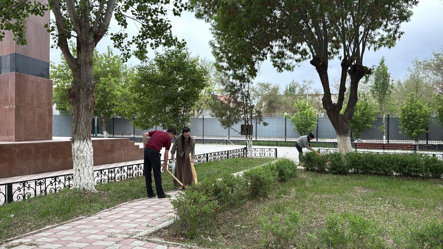 Қызылорда облысы Полиция департаментінің ұжымы «Таза Қазақстан» экологиялық акциясы аясында өткен жалпы халықтық сенбілікке белсенді қатысып, қоғамға үлгі боларлық іс атқарды.