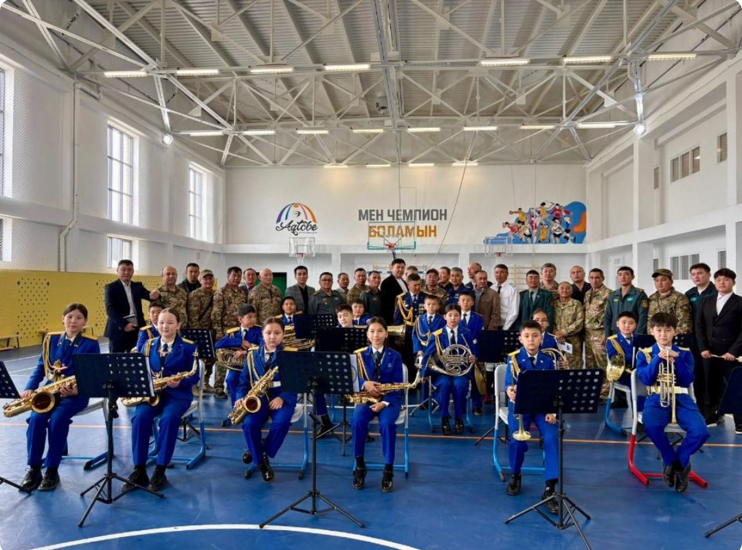 Ақтөбе облысында республикада алғаш рет «Келешек мектептері» жобасы аясында үрмелі аспаптар оркестрінің сыныбы өз жұмысын бастады.