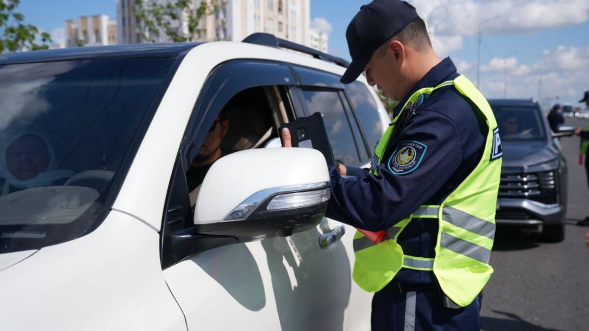 Түркістанда полиция жол қауіпсіздігін бақылауды күшейтті&nbsp;