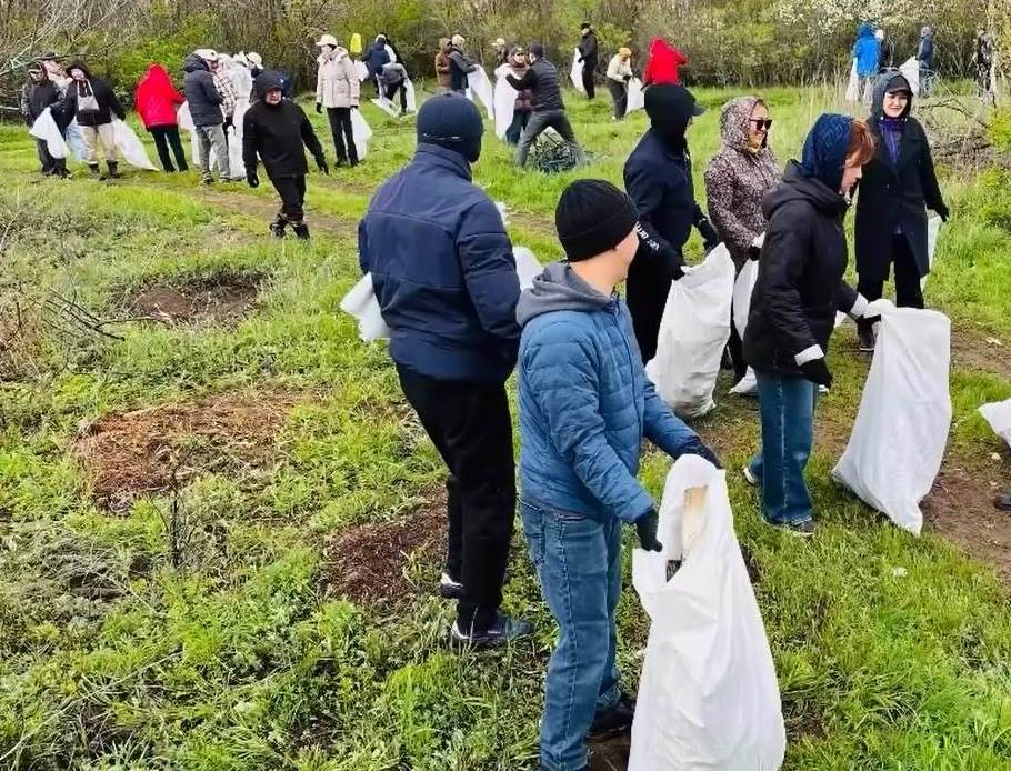 В ЗКО прошла очередная экологическая акция в рамках «Таза Қазақстан»