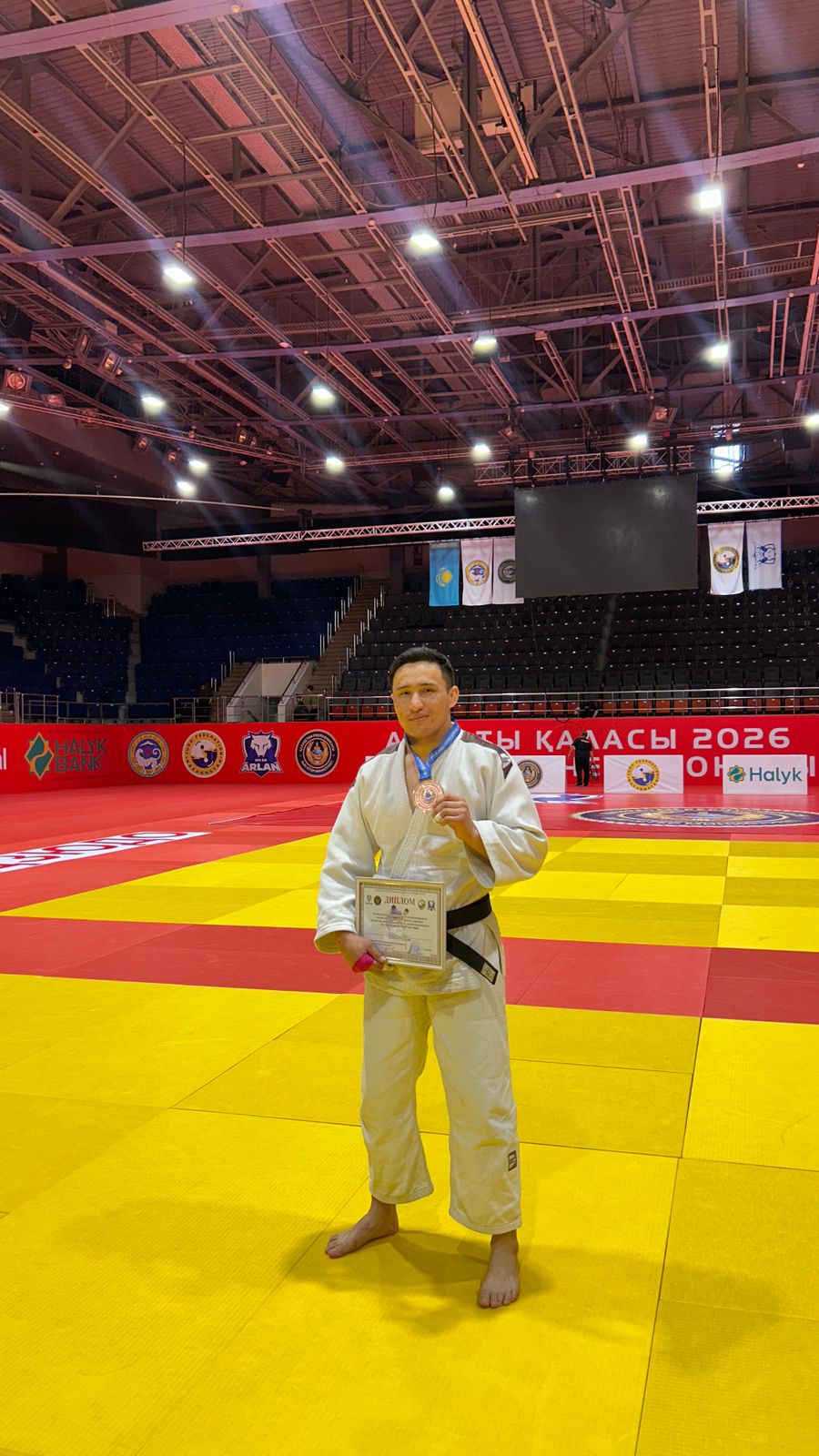 Республикалық чемпионаттың қола жүлдесі: СҚО полицейі ІІМ-нің дзюдо турнирінде жүлдеге ие болды