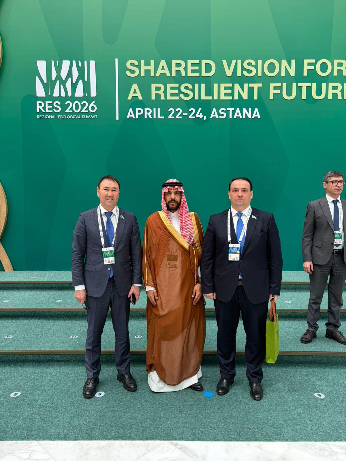 Астанада мемлекет басшыларының қатысуымен экологиялық саммит өтуде (22.04.2026)