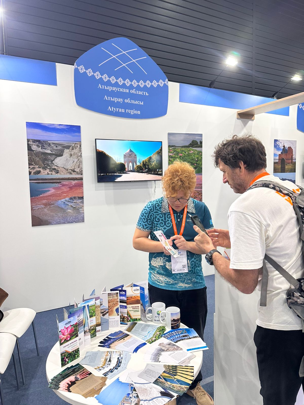 «Visit Atyrau» туристік ақпараттық орталығы Алматы қаласында 2026 жылдың 22-24 сәуір аралығында өтіп жатқан  «KITF 2026» Қазақстан халықаралық туристік көрмесіне қатысуда