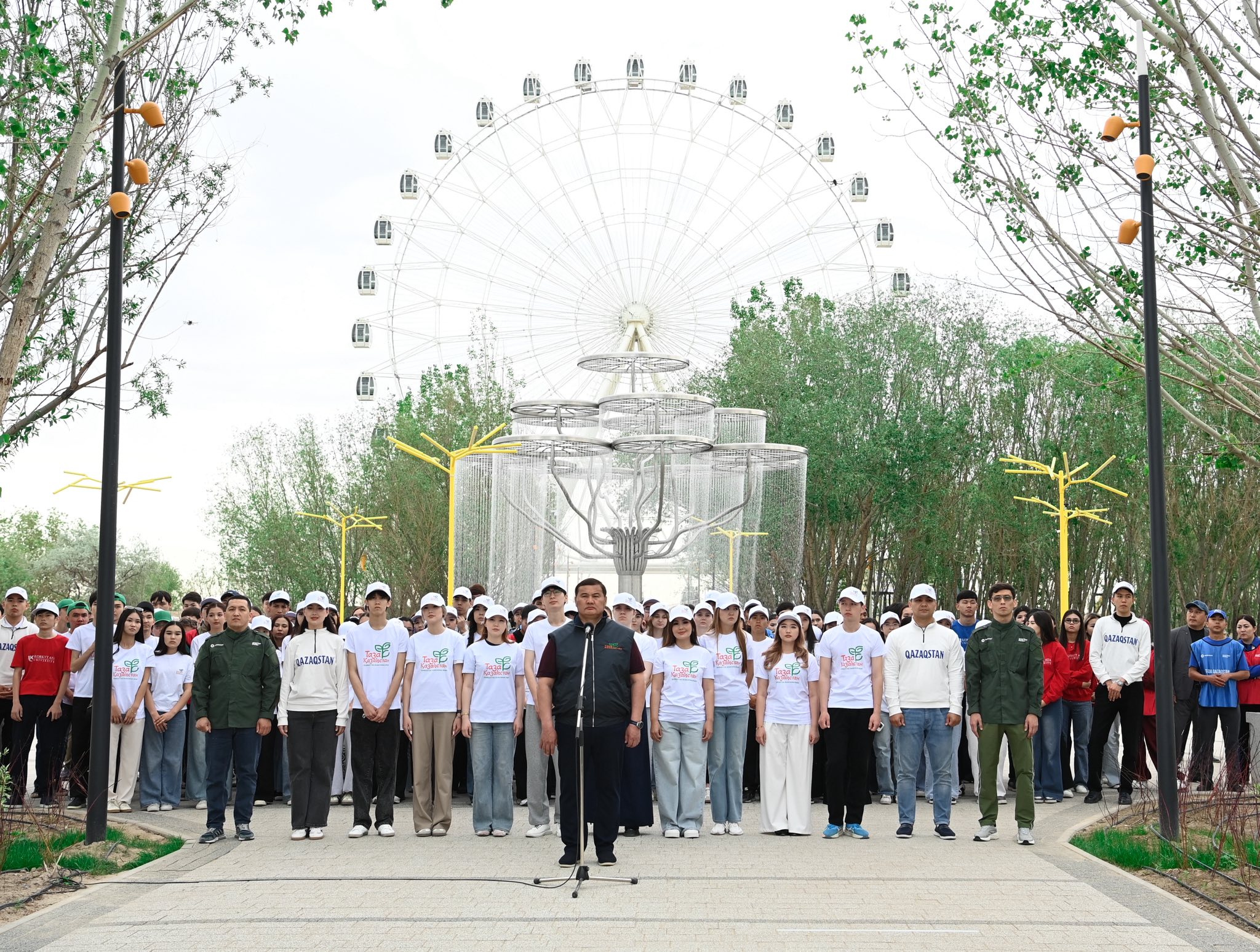 «Таза Қазақстан»: Қызылорда облысында 12 000 тал егілді