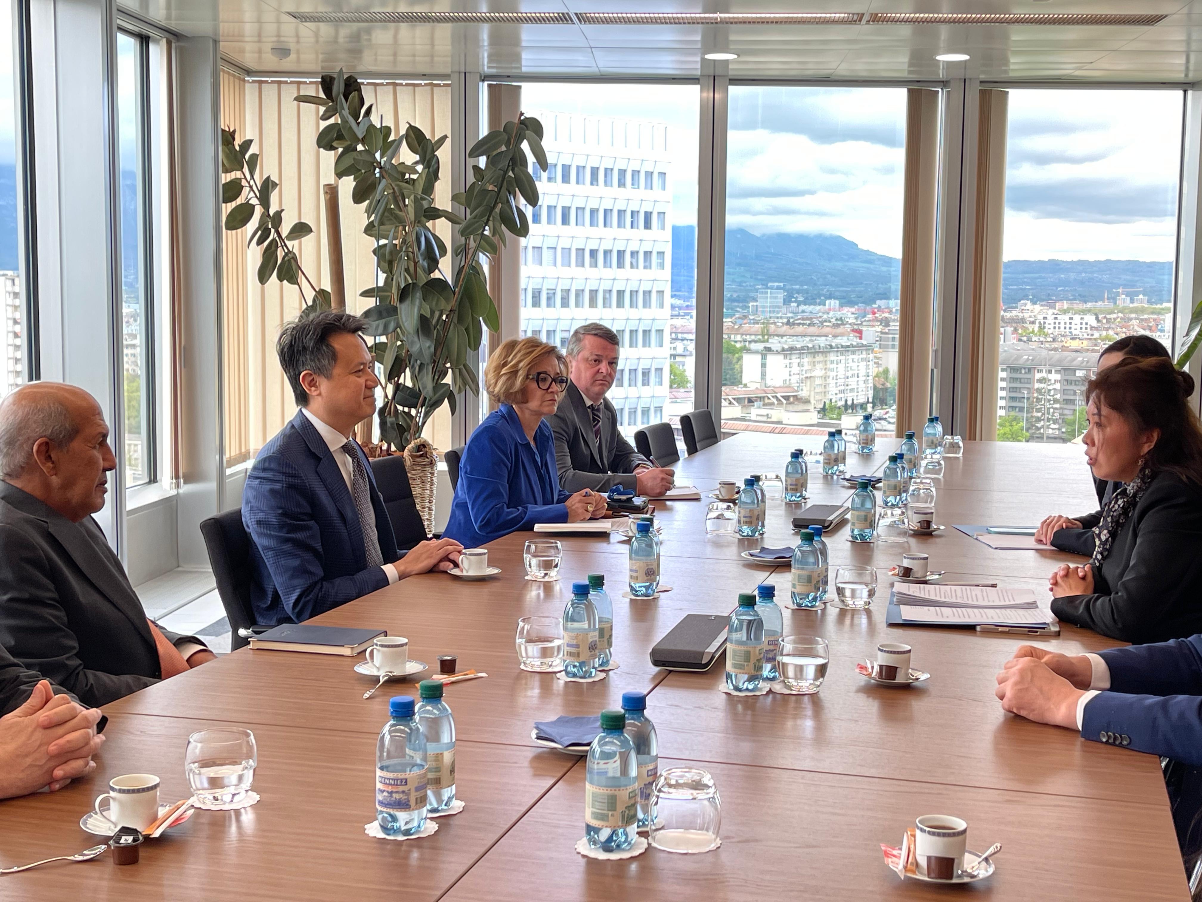 14-16 апреля 2026 года в штаб-квартире Всемирной организации интеллектуальной собственности (ВОИС) в Женеве прошла вторая сессия Диалога высокого уровня по вопросам информационно-коммуникационных технологий (ДИКТ)