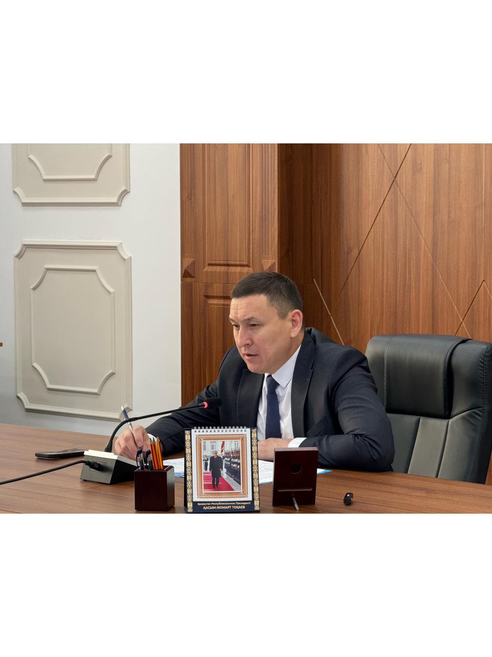 Под председательством акима города прошло аппаратное совещание