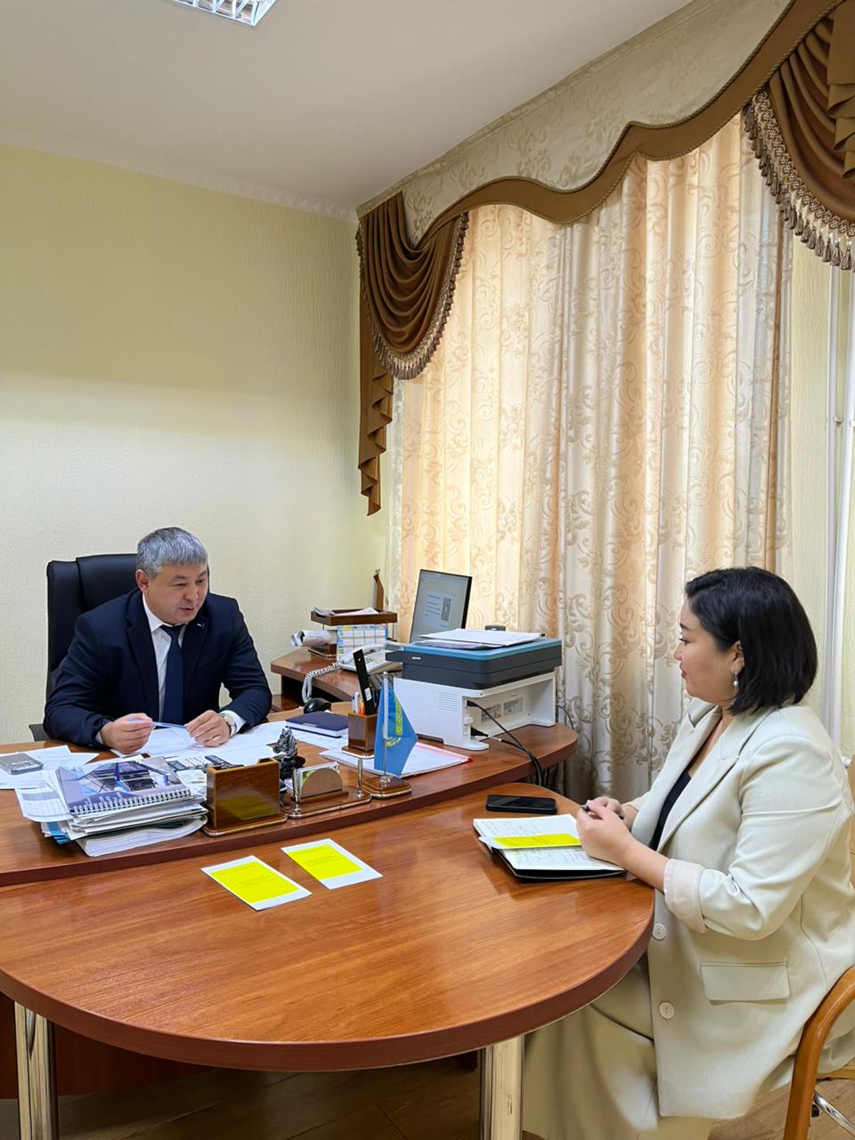 Әдеп жөніндегі уәкілдің мемлекеттік қызметке кірген мемлекеттік қызметшілермен кездесуі