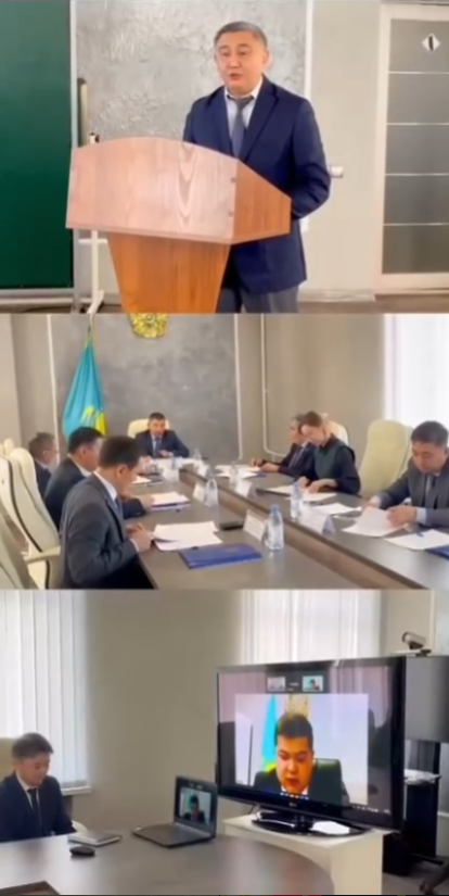 Қазақстан Республикасы Мемлекеттік қызмет істері агенттігінің Шығыс Қазақстан облысы бойынша департаментінің Әдеп жөніндегі кеңесінің кезекті отырысына қатыстым.