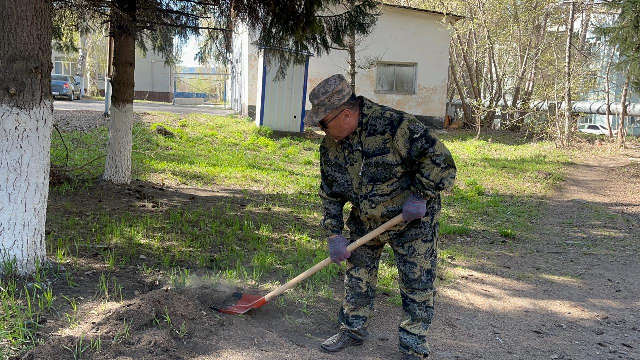 28 апреля 2026 года в районе Алтай в рамках республиканской экологической акции «Таза Қазақстан» проведён субботник.