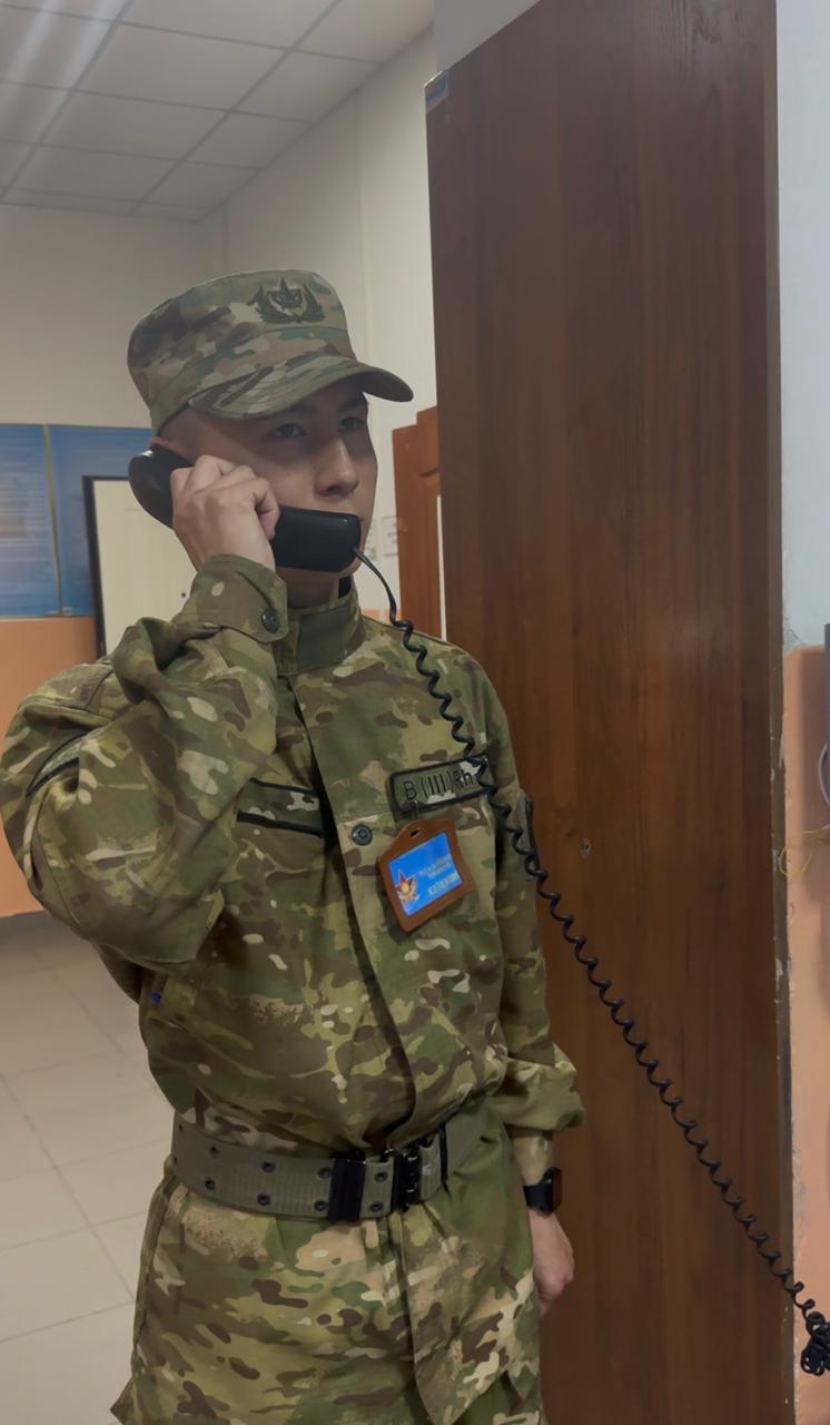Ауданда әскер қатарына шақыру науқаны жүруде