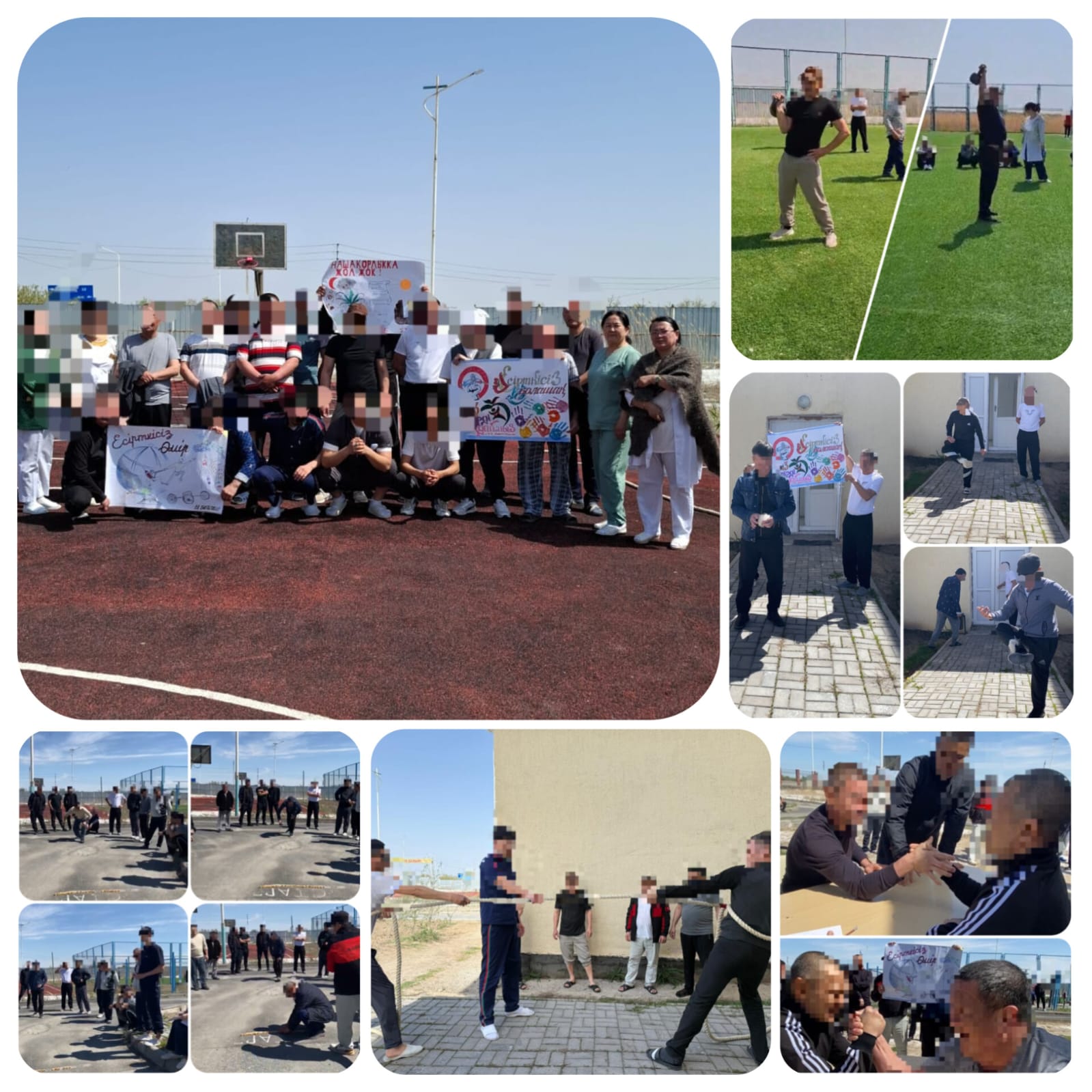 «Спорт есірткіге қарсы!» атты есірткіге қарсы іс-шаралар аясында психоневрологиялық диспансердің (наркологиялық бөлім) пациенттері арасында қазақтың ұлттық спорт түрлері: ләңгі, бұқа тартыс, асық, батпан көтеру, қол күрес бойынша жарыстар ұйымдастырылып, өткізілді.