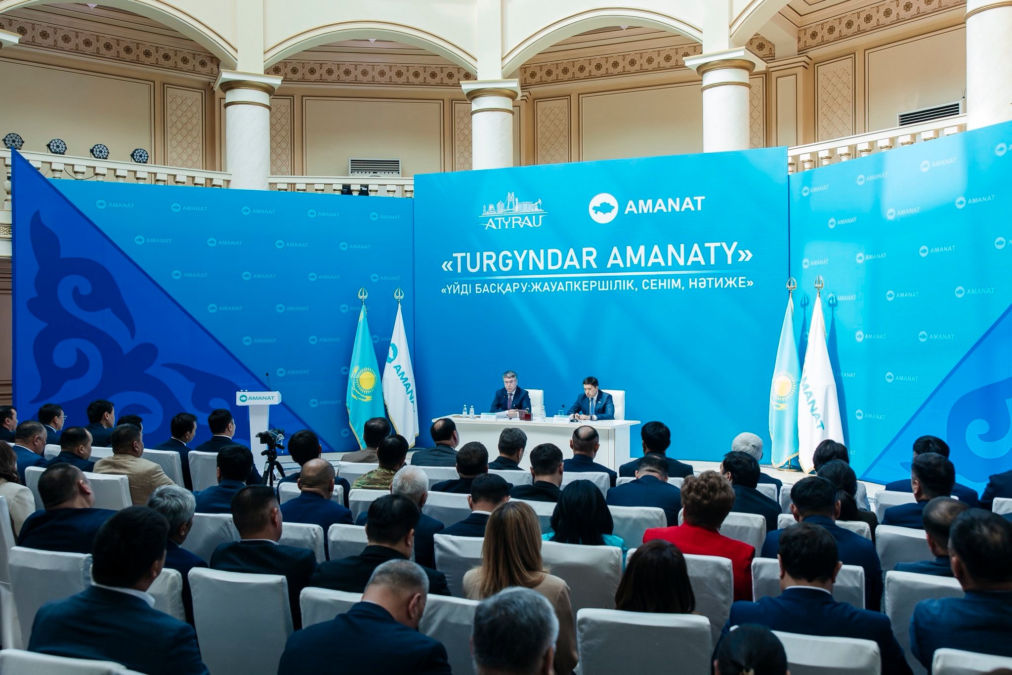 «TURGYNDAR AMANATY» жобасы аясында өңірлік форум өтті